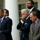 President Barack Obama surrounded by family members of victims of gun violence (Win McNamee/Getty Images)